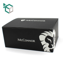 CMYK печатая черной мягкой бумажной коробки для Вашего логотипа дизайн